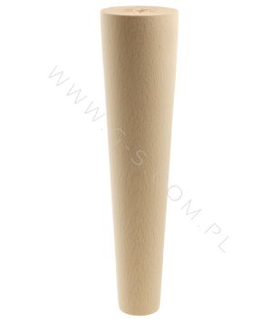 Noga typ Neo 18 cm, stożek do mebli, surowa