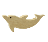 Uchwyt drewniany - Delfin